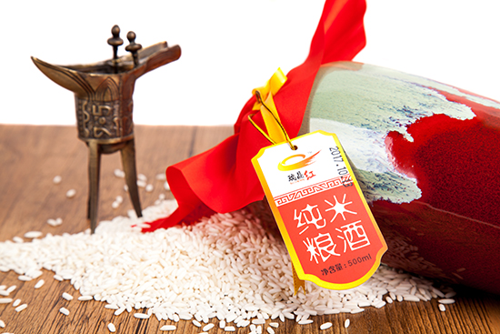 500ml纯粮米酒（黄酒）